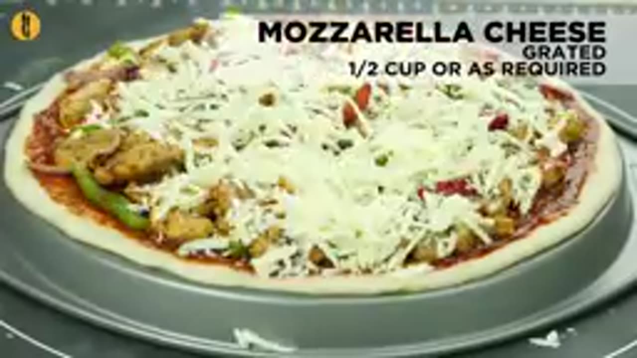 Chicken Fajita Thin Crust Pizza Recipe By Food Fusion