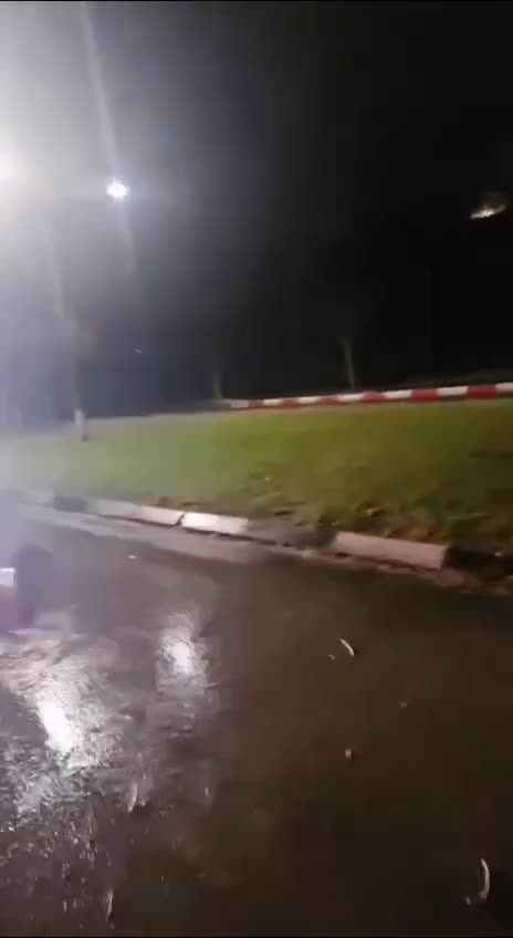 A piece of the rocket fell in Beit Shemesh