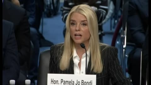 Pamala Jo Bondi's Opening Statement For AG Confirmation Hearing!