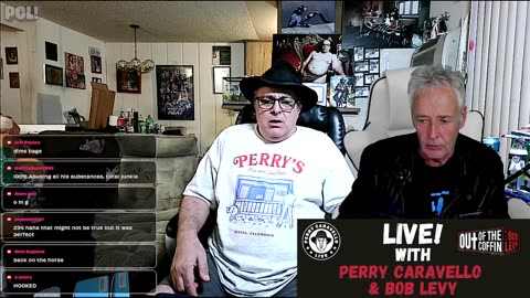 Live with Perry and Bob Levy!! 2.26.25 Perry Caravello Live (PCL)