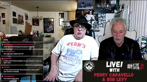 Live with Perry and Bob Levy!! 2.26.25 Perry Caravello Live (PCL)