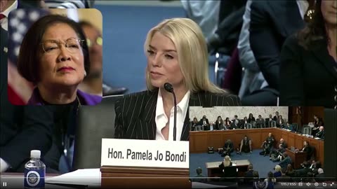 Pam Bondi nói thẳng vào mặt Thượng nghị sĩ đảng Dân chủ Mazie Hirono trong một cuộc đấu khẩu nảy lửa