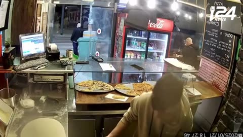 Minutes before the Morrocan terrorist carried out the attack last night, he