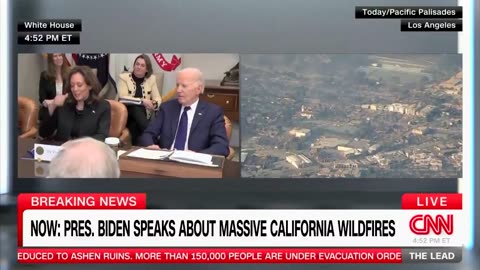 Joe Biden to Kamala “FIRE away… pardon the pun”