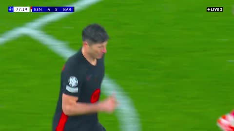 LEWANDOWSKI GETS ONE BACK FOR BARCELONA!