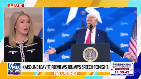 Karoline Leavitt sends message to Dems planning to disrupt Trump address! - 3/4/2025