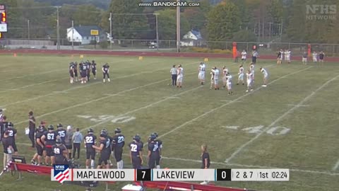 SEPTEMBER 13 2024 HIGH SCHOOL FOOTBALL: LAKEVIEW VS MAPLEWOOD PART 3