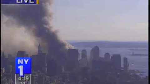 911 WTC 7 Is On Fire And In Danger of Collapse 400 pm NY1