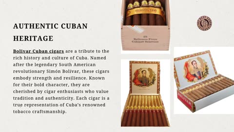 Bolivar Cuban Cigars: A True Taste of Cuba