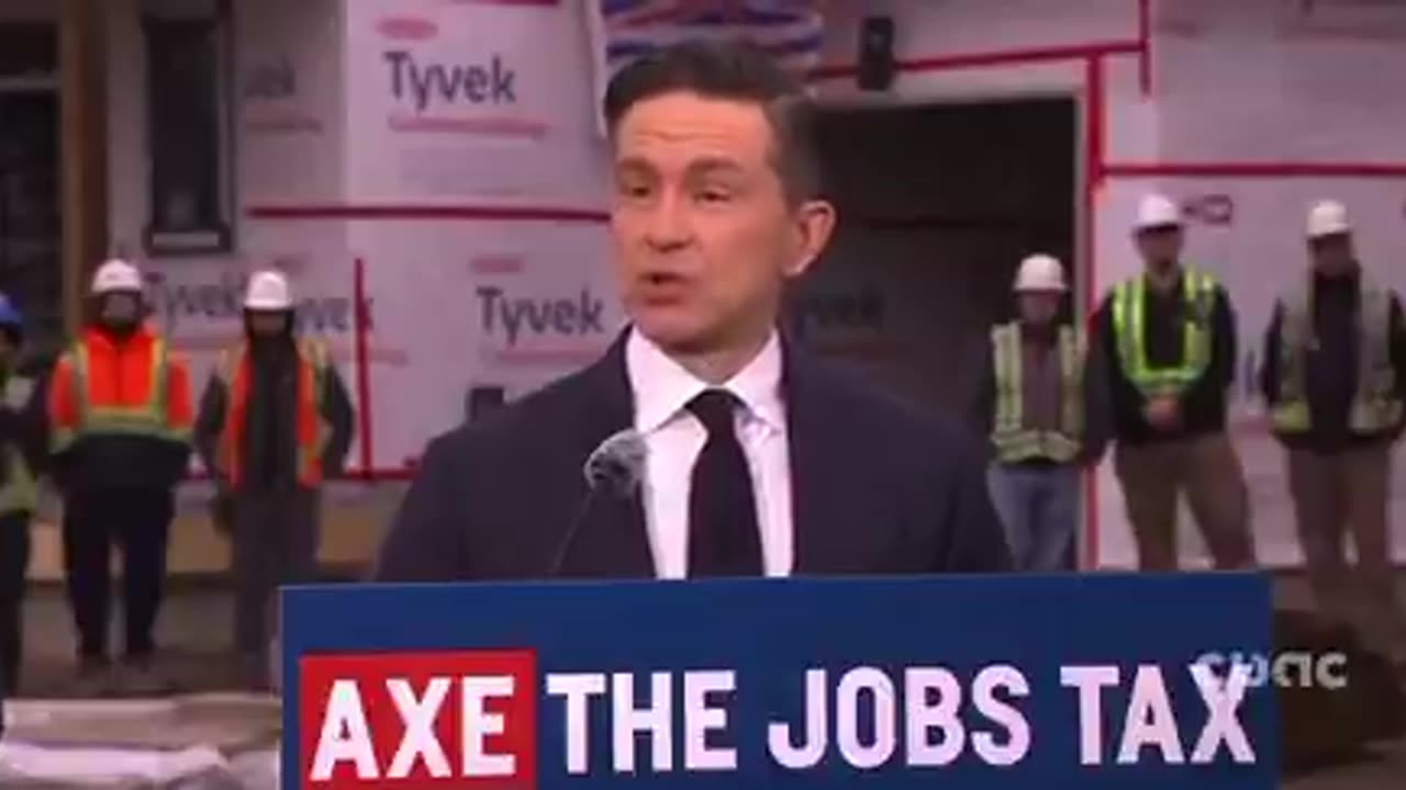 Poilievre is asked about tariffs or export controls on Canadian oil and gas and gives a masterclass.