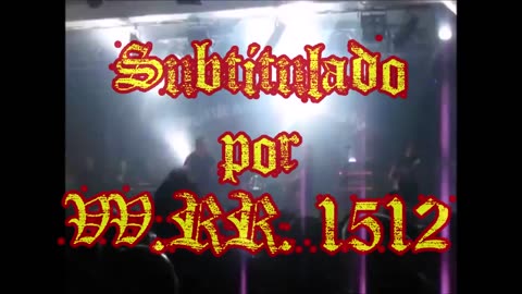 IRON CROSS - Crucified for your sins (Subtítulos español-inglés) Live 2010