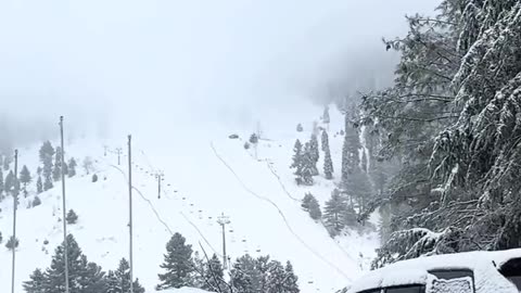 Malam Jabba Swat Valley Incredible Snow ❄️| Uufff