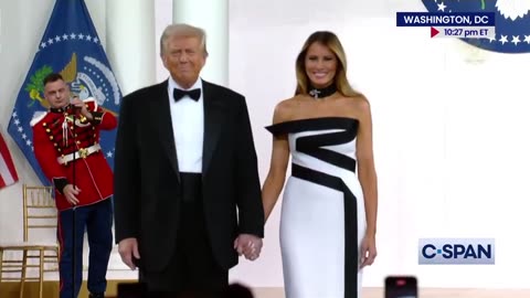 Trump & Melania Dance At The Commander-In-Chief Inaugural Ball (VIDEO)