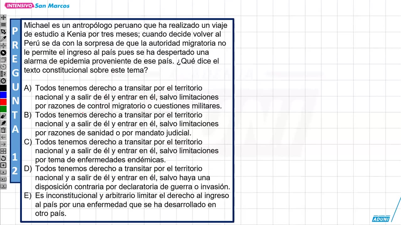 INTENSIVO ADUNI 2024 | Semana 13 | Cívica | Geometría S2 | Física