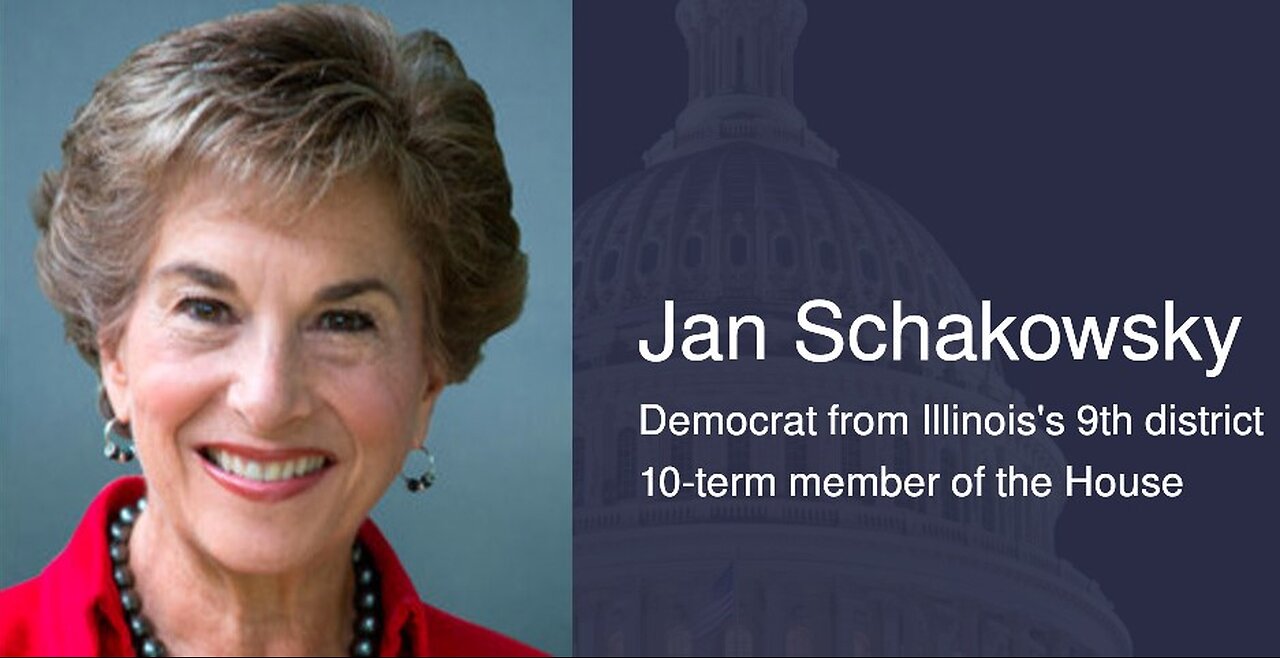 Dem Congresswoman Jan Schakowsky claims "manufacturing" is a SEXIST TERM because it has "man" in it.