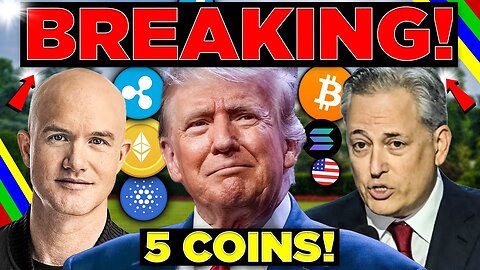 Trump Reveals U.S. Strategic Crypto Reserve Plan! | 5 Key Cryptos Included#Cryptoinvestment