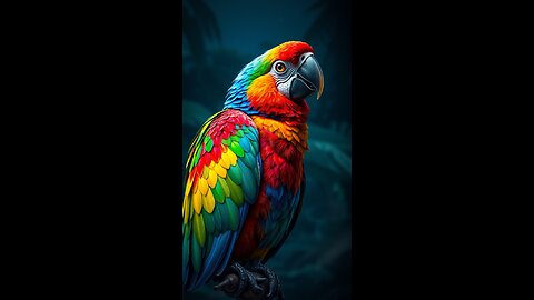 Rio the Rainbow Parrot