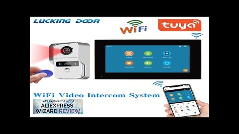 1080P 7/10 Inch TUYA WiFi Smart APP Home Intercom Kit Wireless Video Review