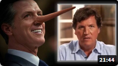 POWERFUL VIDEO: Tucker Carlson Exposes Why Gavin Newsom Is The Perfect Soulless Servant Of Satan