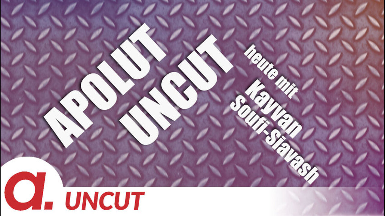 Uncut #3: Heute mit Kayvan Soufi-Siavash