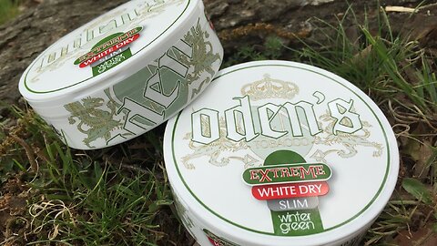 Oden's Wintergreen Extreme (Slim White Dry) Snus Review