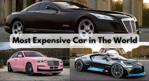 5 Most Expensive Cars 🚘 in the world 🌎