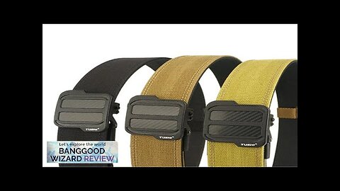 TUSHI 120cm Length Outdoor Shooter Belt Double Layered Quick Release Nylon Waist Review