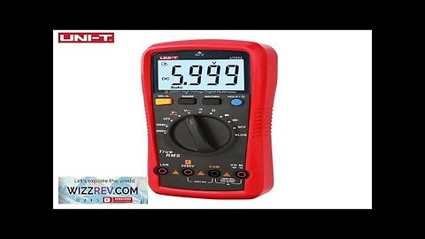 UNI-T Digital Multimeter UT892 2000V AC DC Voltmeter True RMS Capacitor Tester Review