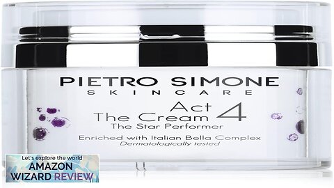 Pietro Simone Skincare Essential Act 4: The CreamThis superior potent moisturiser contains Review