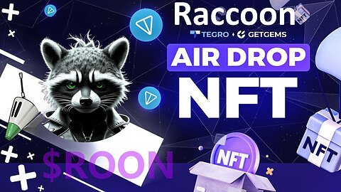 HOT #airdrop Ton Coin Free Claim Meme coin Raccoon 2025 🚀 🚀 🚀