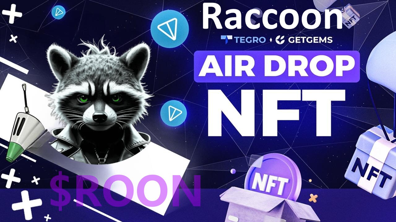 HOT #airdrop Ton Coin Free Claim Meme coin Raccoon 2025 🚀 🚀 🚀