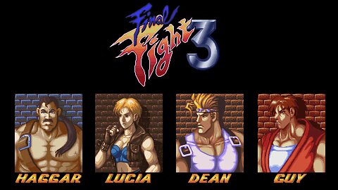 SNES - Final Fight 3 - Guy Playthrough [HD] [Stage 1]