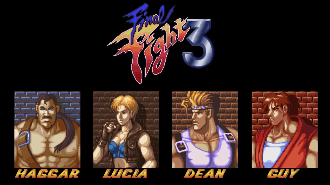 SNES - Final Fight 3 - Guy Playthrough [HD] [Stage 1]