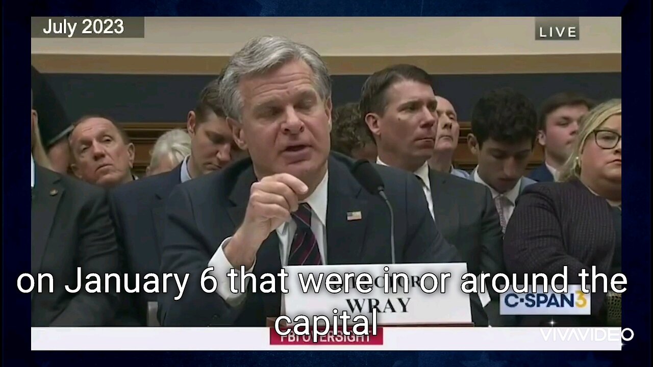 Christopher Wray will not answer the question