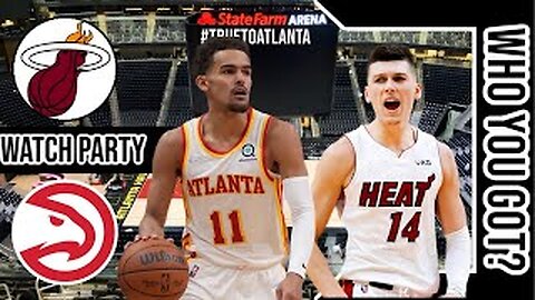 Atlanta Hawks vs Miami Heat | Live Play by Play | Reaction Watch Party Stream | NBA 2-26-25 🏀🔥