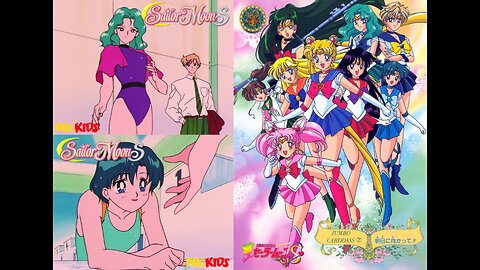 Bishoujo Senshi Sailor Moon S (90s Sailor Moon Season 3) Episode 8 - The Labyrinth of Water: Ami Targeted [Viz Media Dub + Remastered Bluray Quality] Part 1