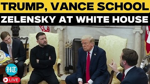 Trump and Vance get Schooled by Zelensky at the Whitehouse.