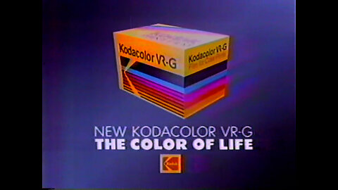 August 17, 1986 - New Kodacolor VR-G Film