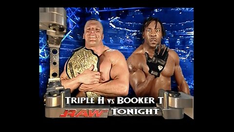 Triple H vs Booker T (Full Match)