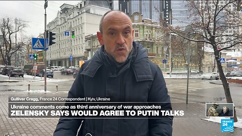 FRANCE 24: Ukraine is losing on the battlefield & Zelensky is ready to talk with Putin