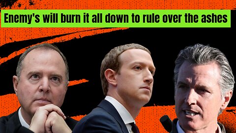 Gavin Newsome L.A. fires , Mark zuckerberg is awful, Adam Schiff is afraid of Pam Bondi