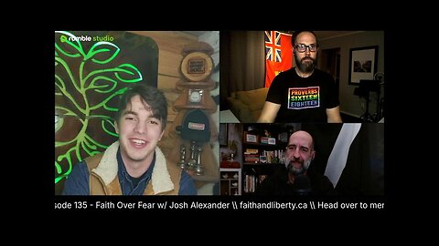 Chat w/ Josh Alexander - clip from Faith & Liberty #135 - Faith Over Fear (Jan 2nd, 2025)