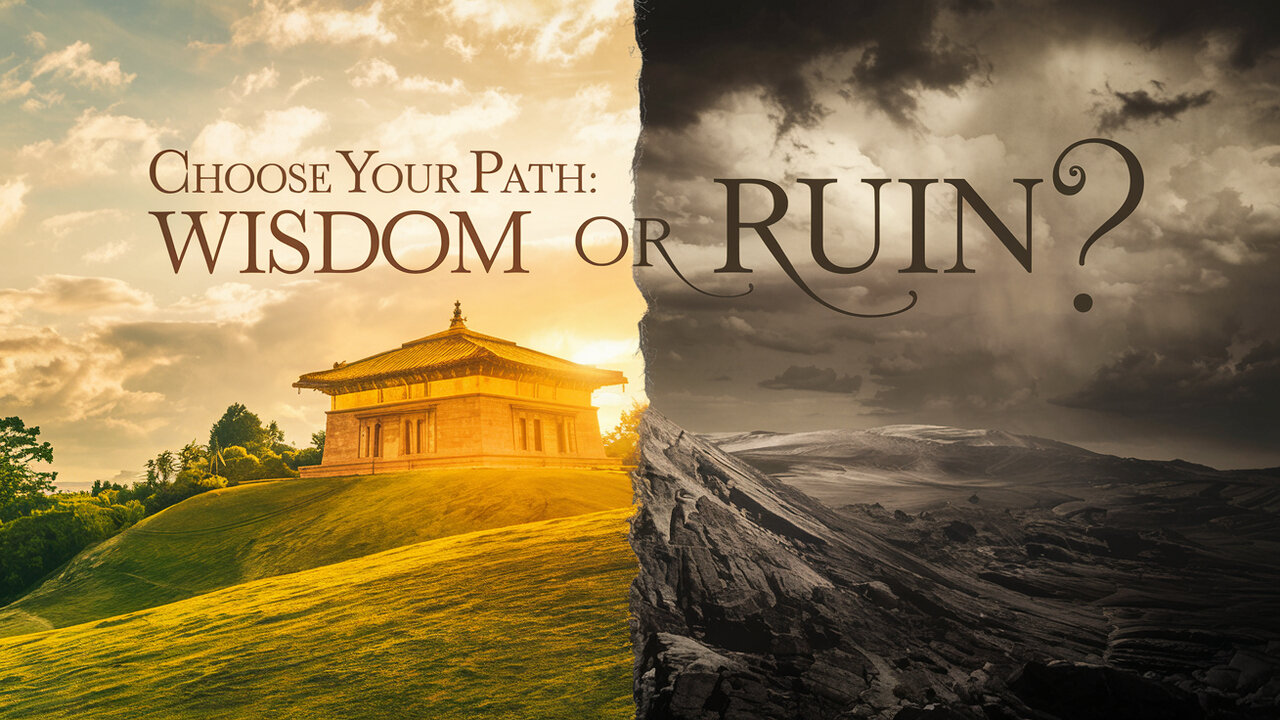 Ignoring God's Wisdom: Are You Choosing Destruction?