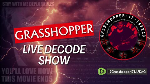 Grasshopper Live Decode Show - Tuesday Show Continued