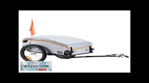 VEVOR Bike Cargo Trailer 100 lbs Load Capacity Heavy-Duty Bicycle Wagon Cart Review