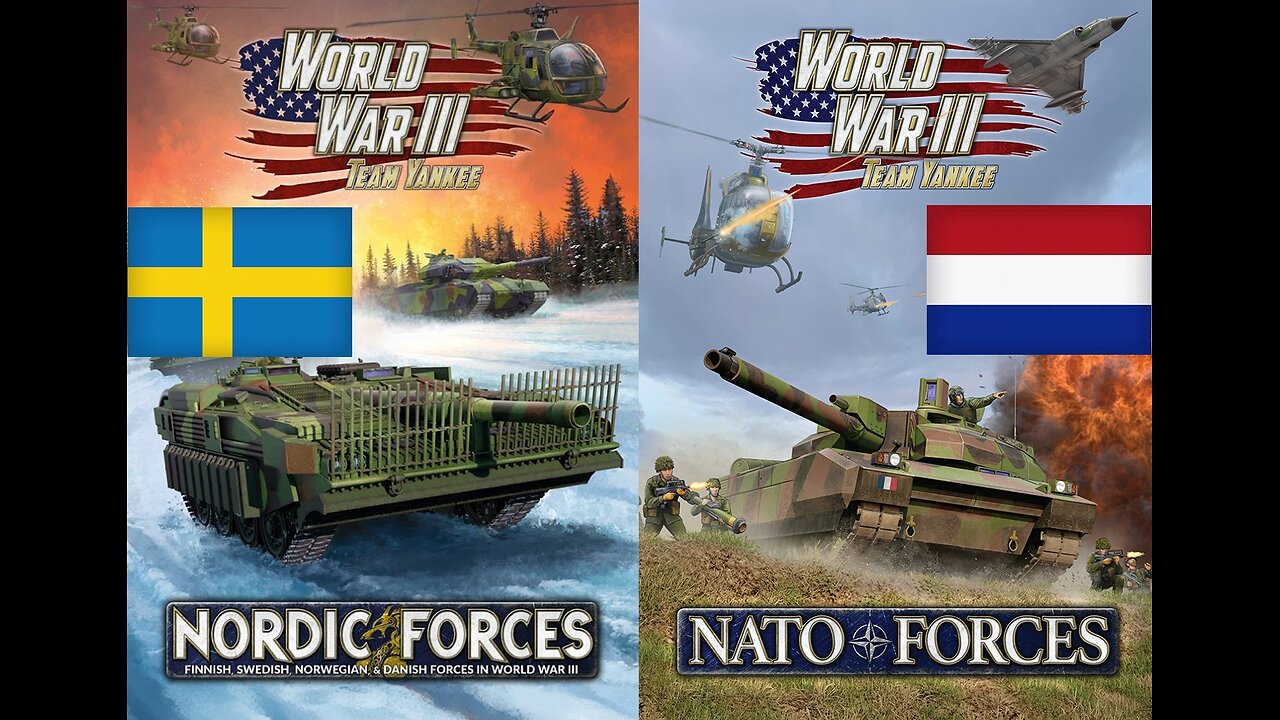 Team Yankee/WW3 Sweden vs Dutch