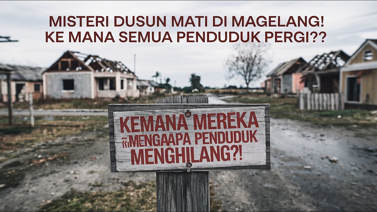 "Misteri Dusun Mati di Magelang! Ke Mana Semua Penduduk Pergi?!"