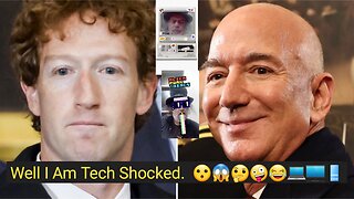 Tech Moguls At Trump Inauguration. 😮😱🤔🤪😂💻🖥📱