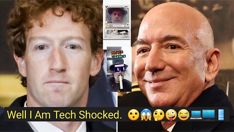 Tech Moguls At Trump Inauguration. 😮😱🤔🤪😂💻🖥📱