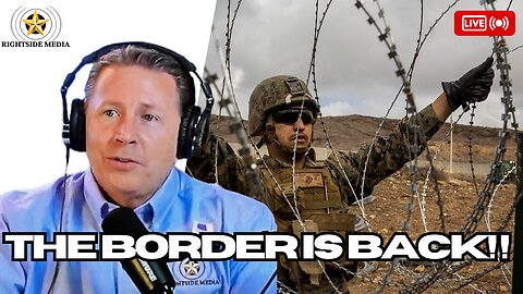 America Finally Has a Border Once Again!- Rightside Radio Broadcast - 1-23-25